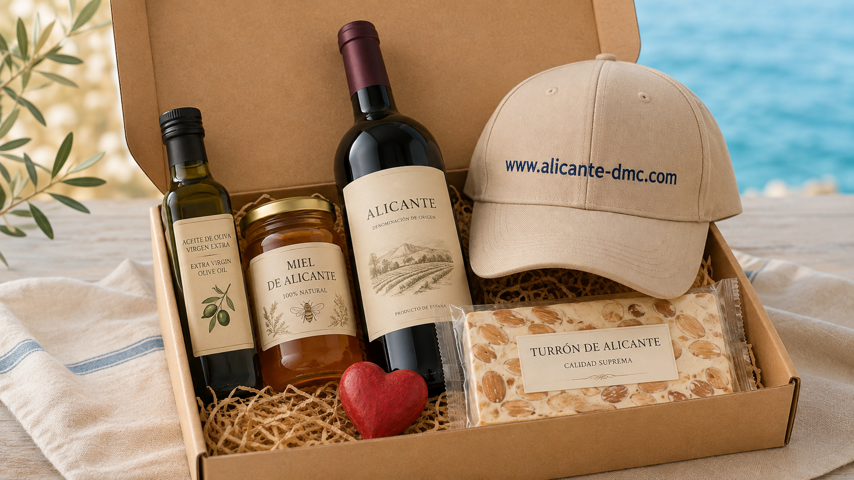 Trends 2026 for Corporate Events: Welcome KIT with the flavours of Alicante-Costa Blanca 🎁www.alicante-dmc.com